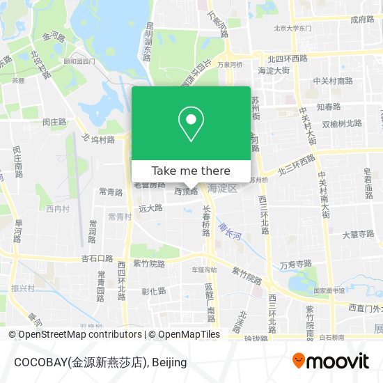 COCOBAY(金源新燕莎店) map