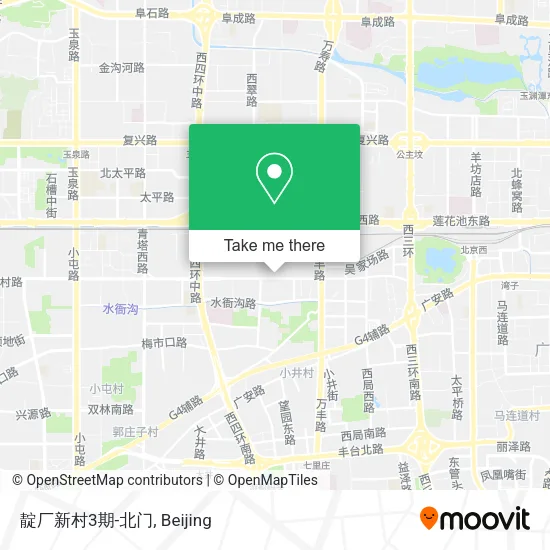 靛厂新村3期-北门 map