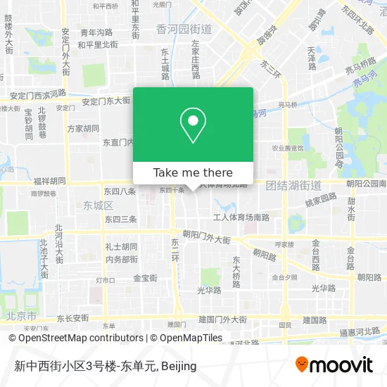 新中西街小区3号楼-东单元 map