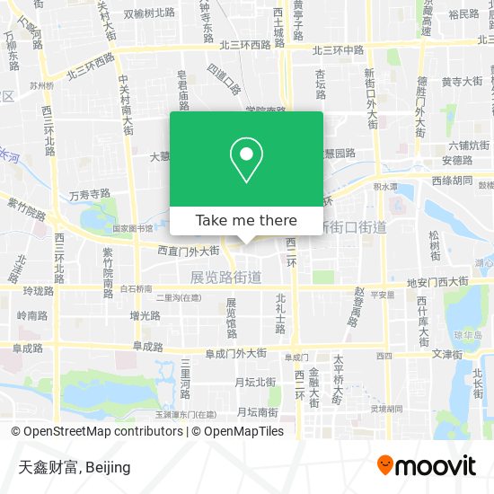 天鑫财富 map