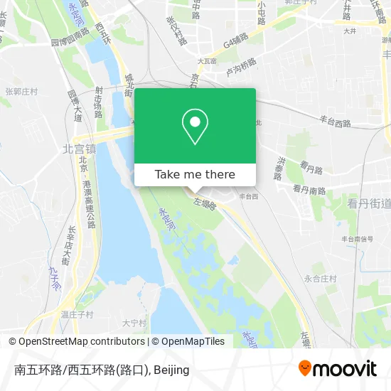 南五环路/西五环路(路口) map