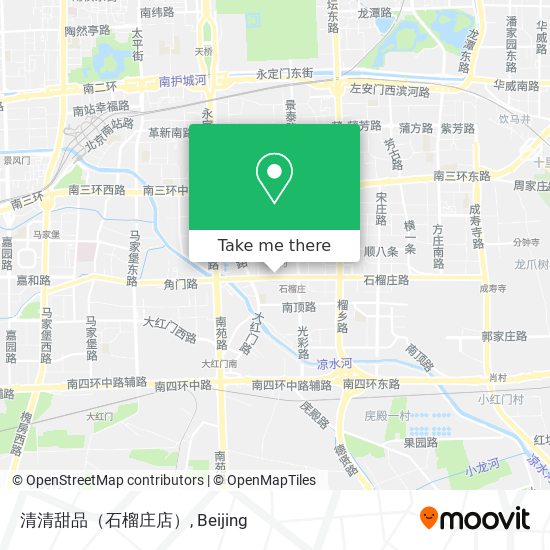 清清甜品（石榴庄店） map