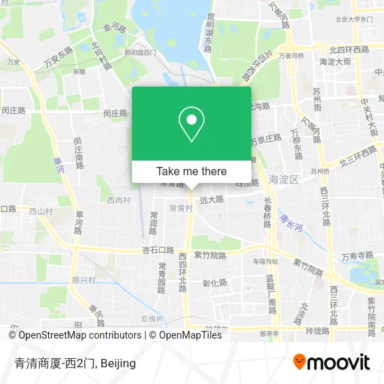 青清商厦-西2门 map