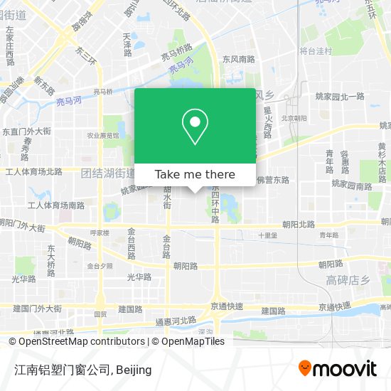 江南铝塑门窗公司 map