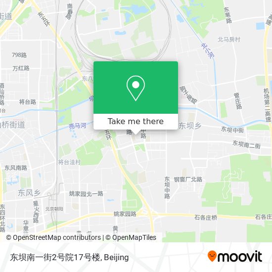 东坝南一街2号院17号楼 map