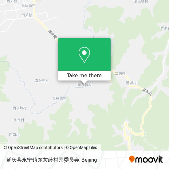 延庆县永宁镇东灰岭村民委员会 map