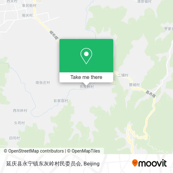 延庆县永宁镇东灰岭村民委员会 map