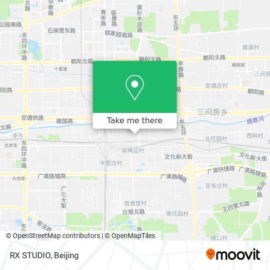 RX STUDIO map