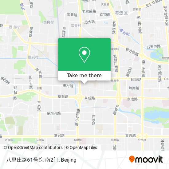 八里庄路61号院-南2门 map