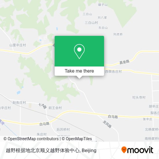 越野根据地北京顺义越野体验中心 map
