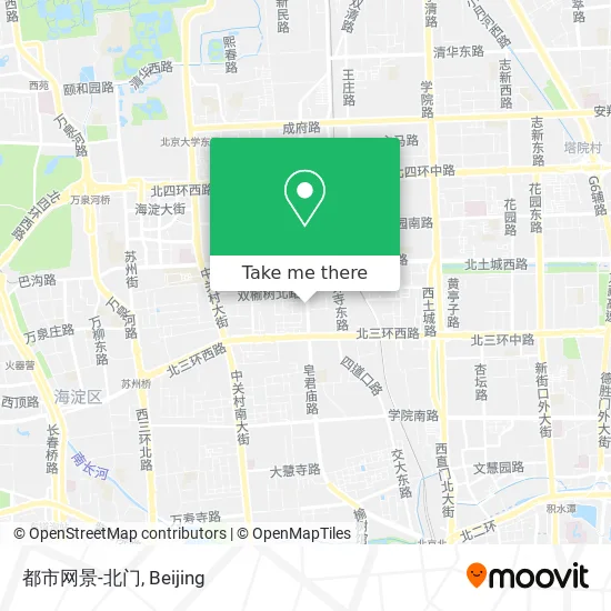都市网景-北门 map