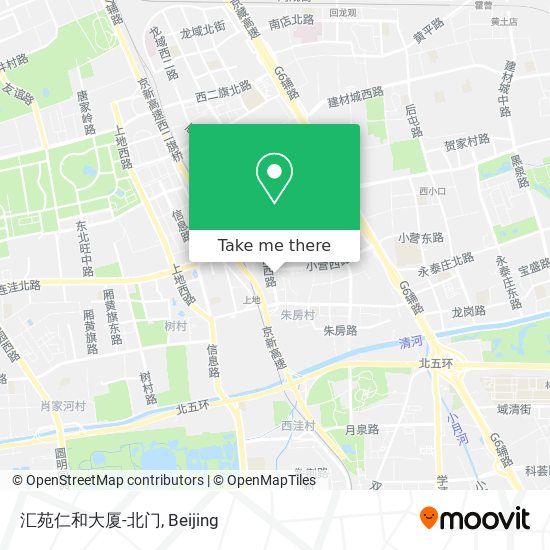 汇苑仁和大厦-北门 map