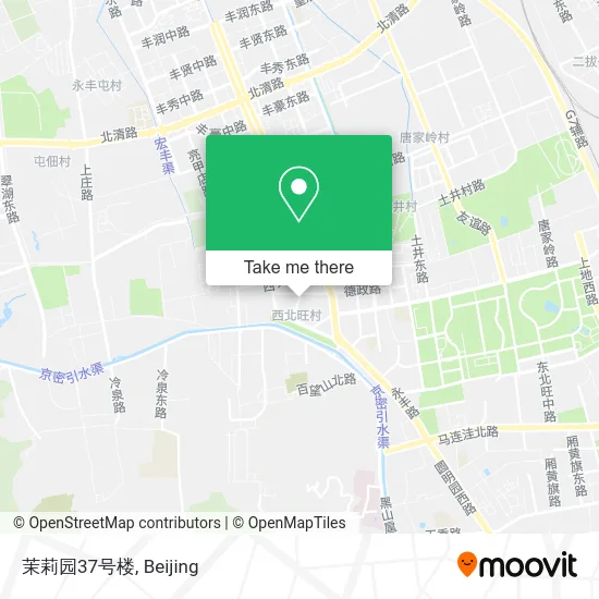 茉莉园37号楼 map