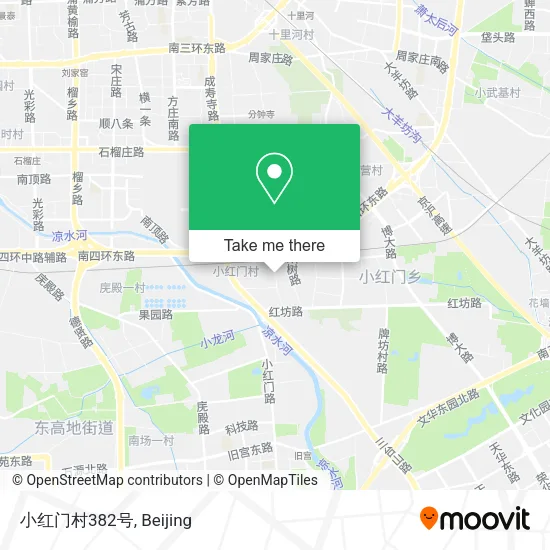 小红门村382号 map