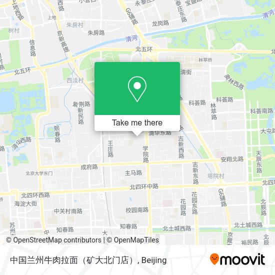 中国兰州牛肉拉面（矿大北门店） map
