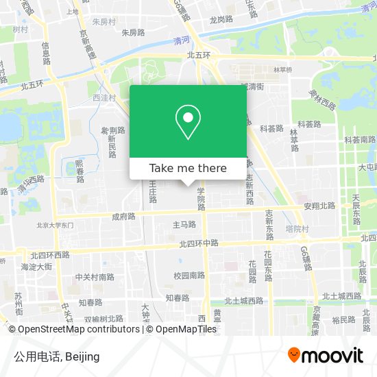 公用电话 map