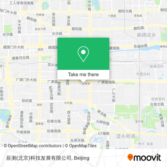 辰测(北京)科技发展有限公司 map