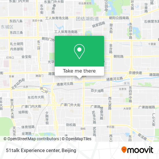 51talk Experience center map