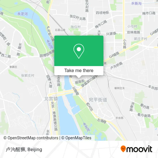 卢沟醒狮 map