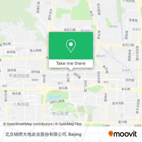 北京锦绣大地农业股份有限公司 map