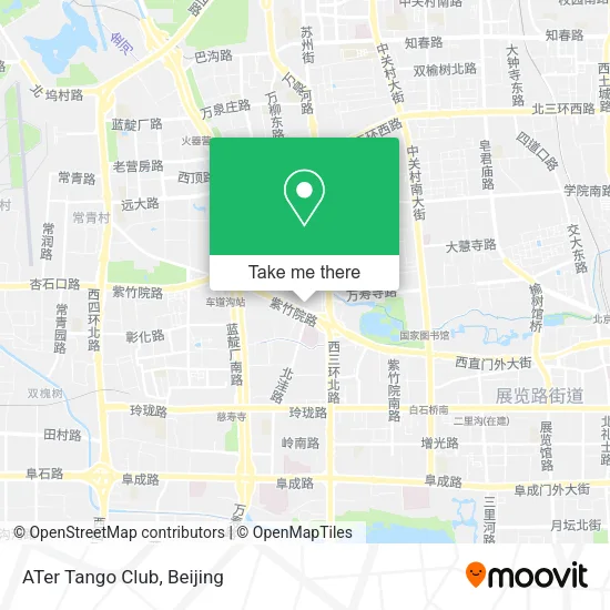 ATer Tango Club map