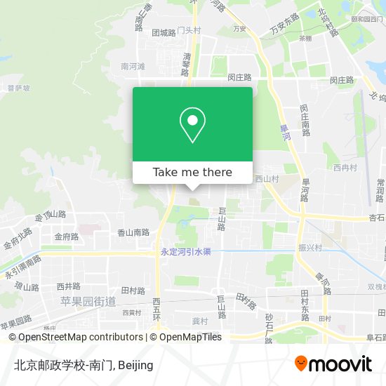 北京邮政学校-南门 map