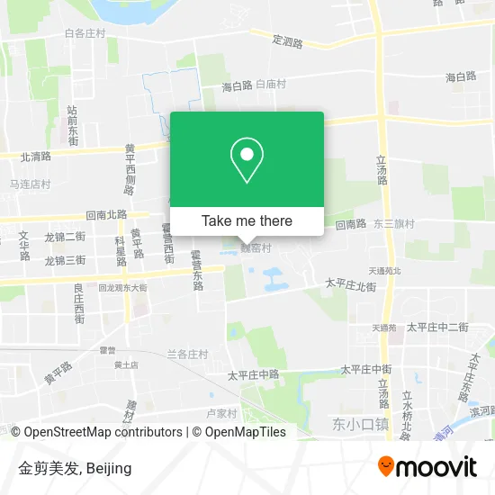 金剪美发 map