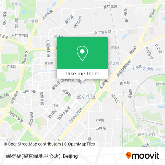 碗得福(望京绿地中心店) map