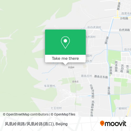 凤凰岭南路/凤凰岭路(路口) map