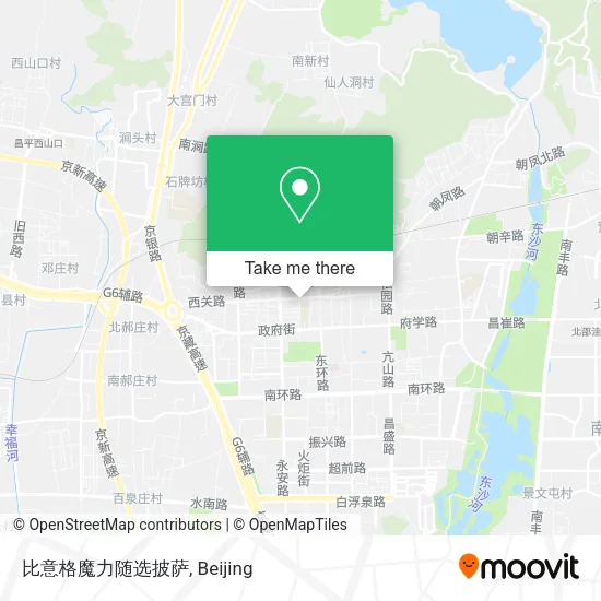 比意格魔力随选披萨 map