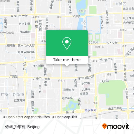椿树少年宫 map