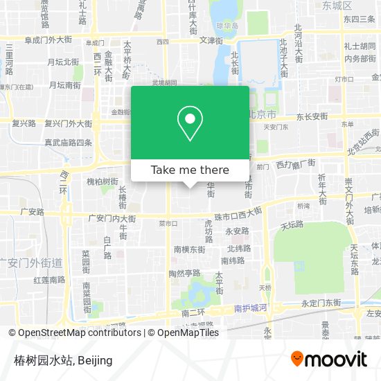 椿树园水站 map