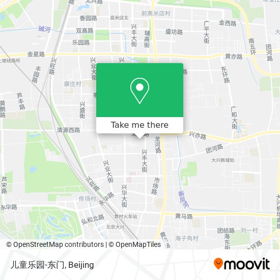 儿童乐园-东门 map