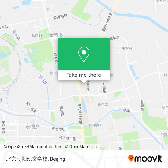 北京朝阳凯文学校 map
