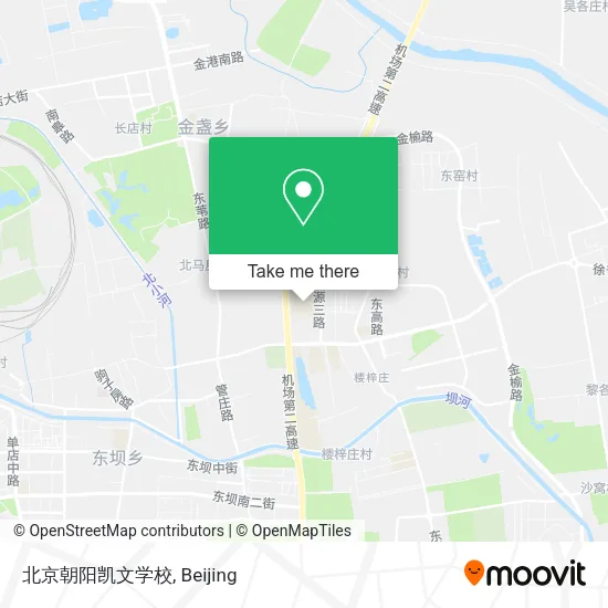 北京朝阳凯文学校 map