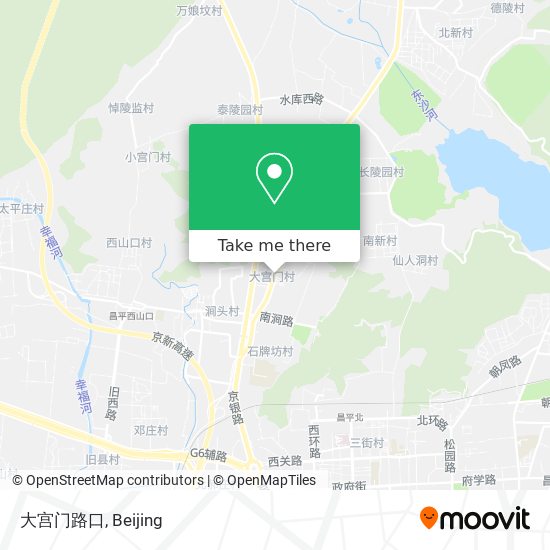 大宫门路口 map