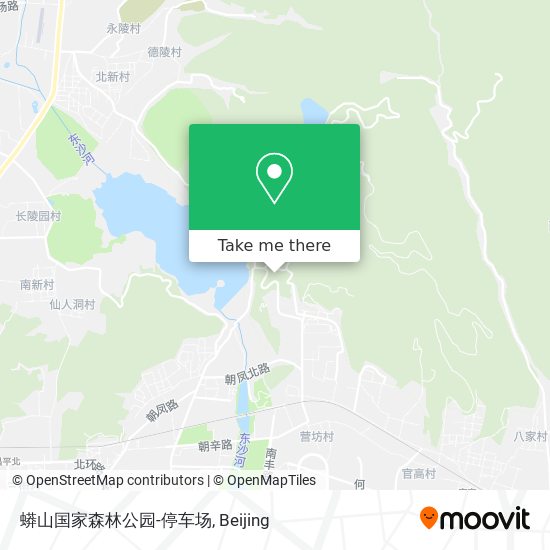 蟒山国家森林公园-停车场 map