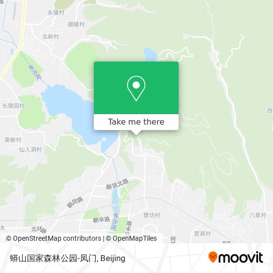 蟒山国家森林公园-凤门 map