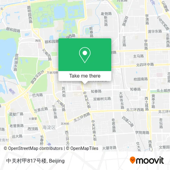 中关村甲817号楼 map