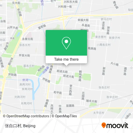 张自口村 map