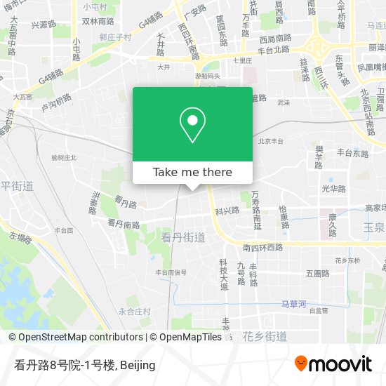 看丹路8号院-1号楼 map