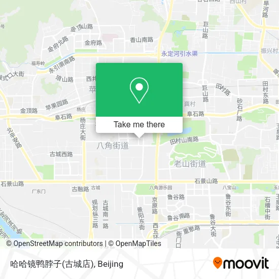 哈哈镜鸭脖子(古城店) map