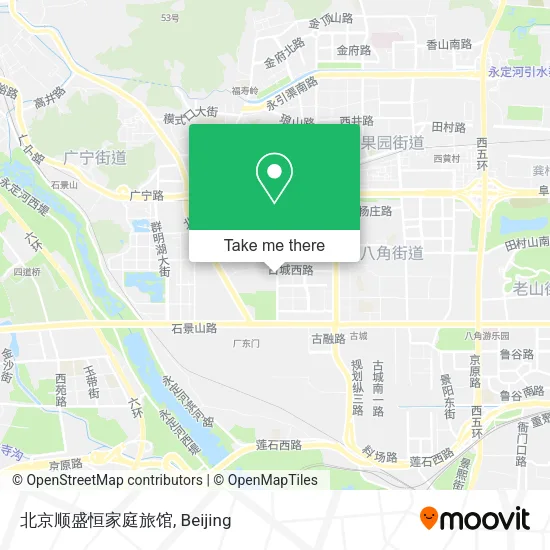 北京顺盛恒家庭旅馆 map
