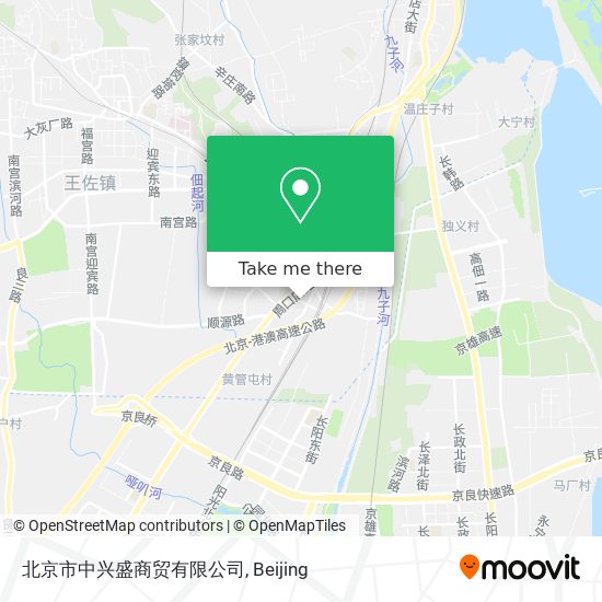 北京市中兴盛商贸有限公司 map