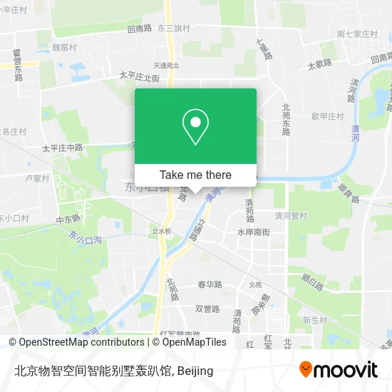 北京物智空间智能别墅轰趴馆 map