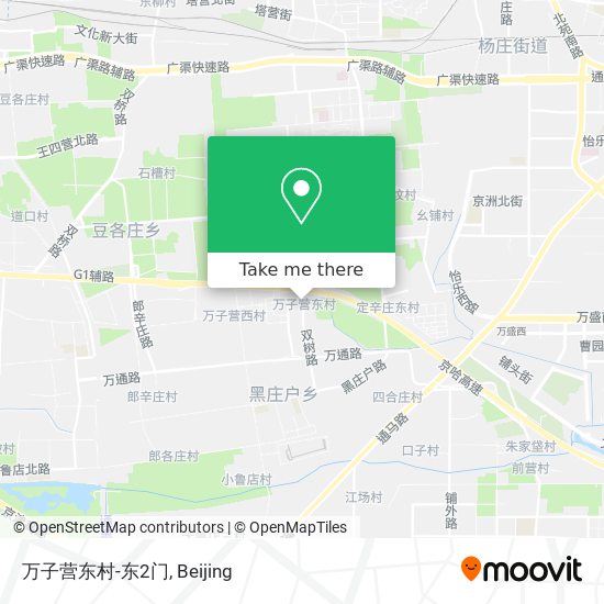 万子营东村-东2门 map