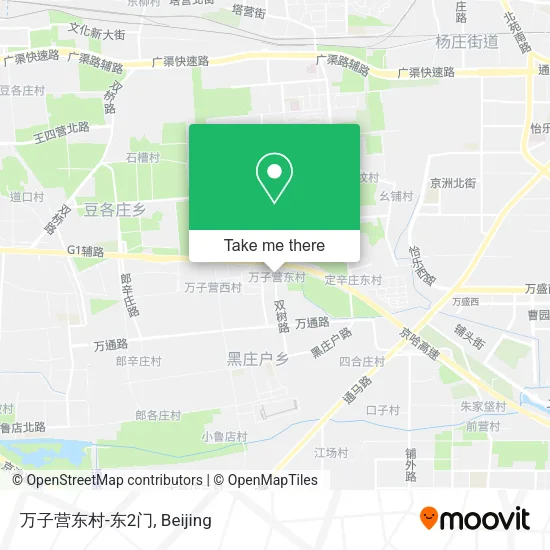 万子营东村-东2门 map