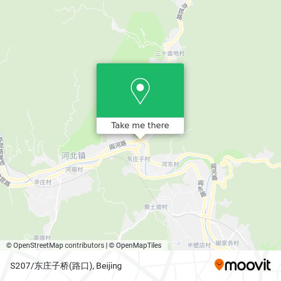 S207/东庄子桥(路口) map