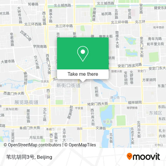 苇坑胡同3号 map