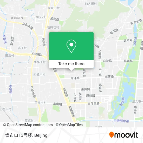 煤市口13号楼 map